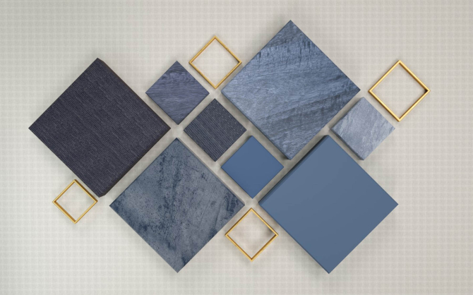 Фотообои Квадраты из камня