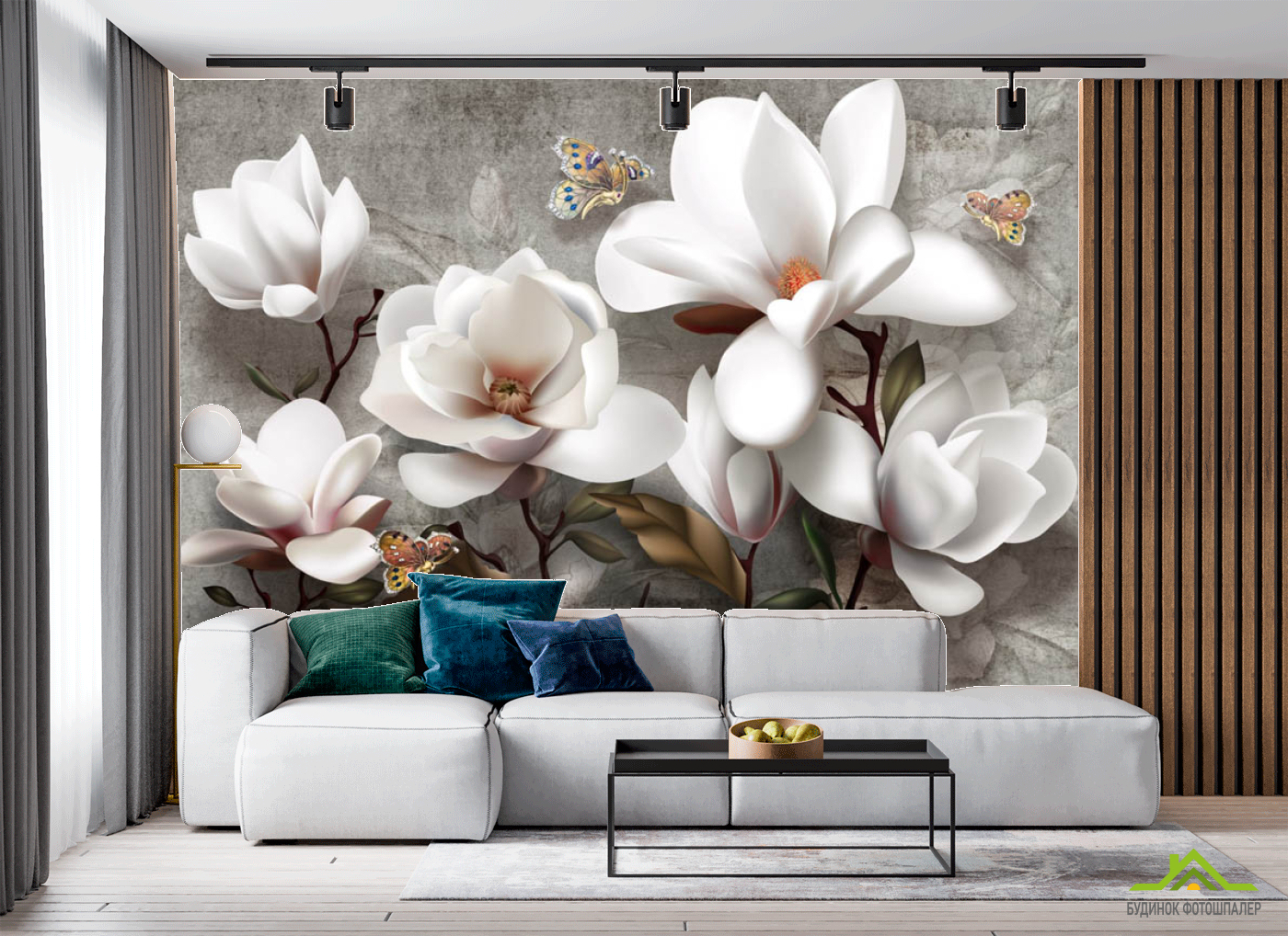 Фотошпалери Фреска арка з видом на Італію