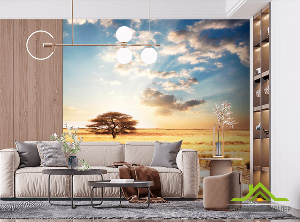 выбрать Фотообои Зебры в пустыне Фотообои Зебры на стену