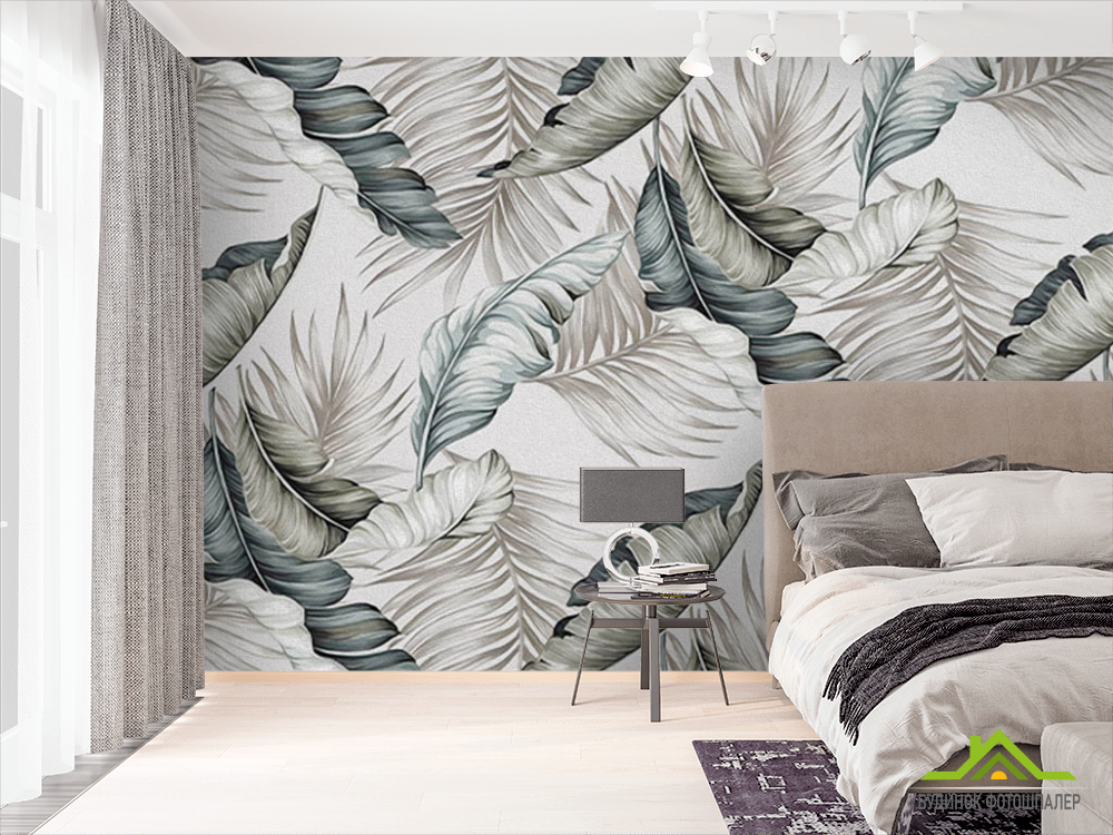 Фотошпалери дизайнерські листя