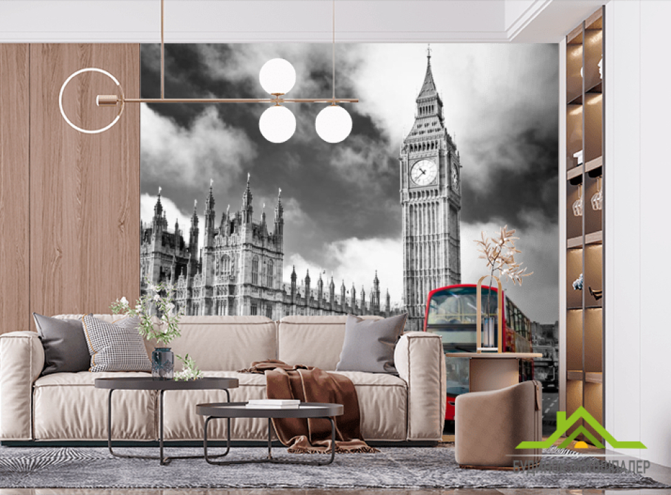 выбрать Фотообои Автобус в лондоне Фотообои Лондон на стену