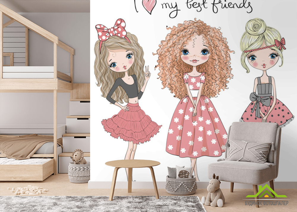 Фотообои Три феи