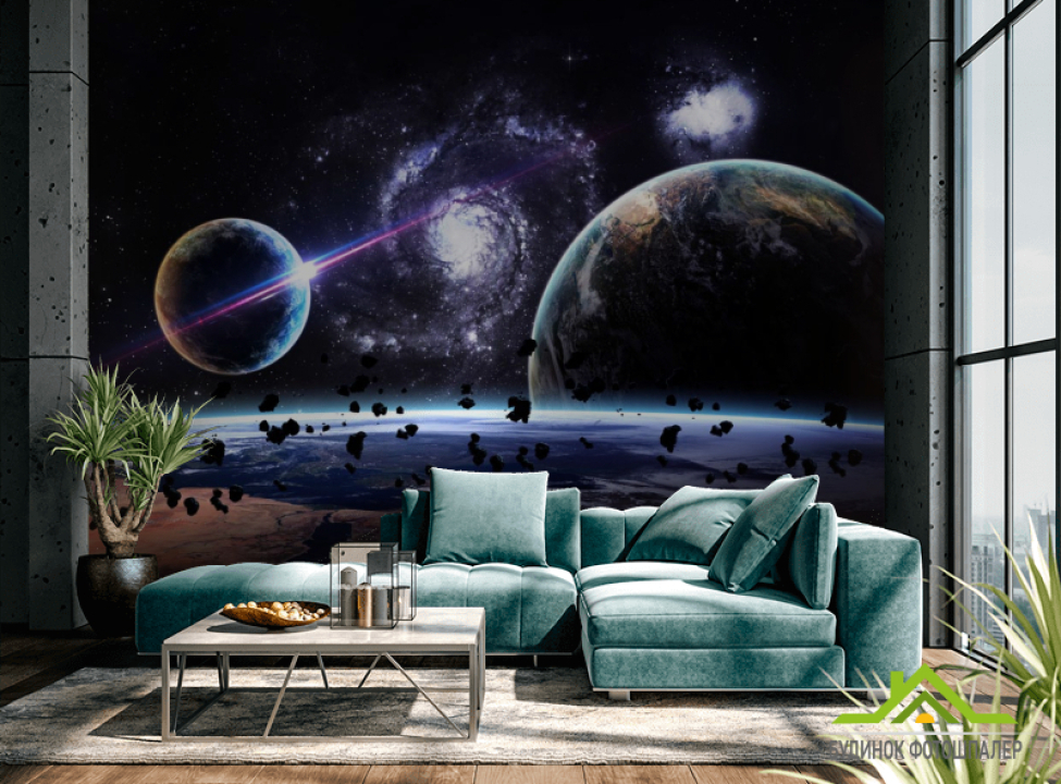 выбрать Фотообои метеориты Фотообои Космос на стену