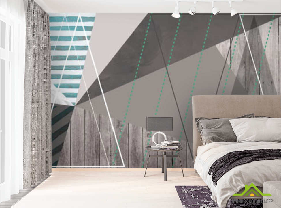 выбрать Фотообои Геометрические линии Фотообои Геометрия на стену
