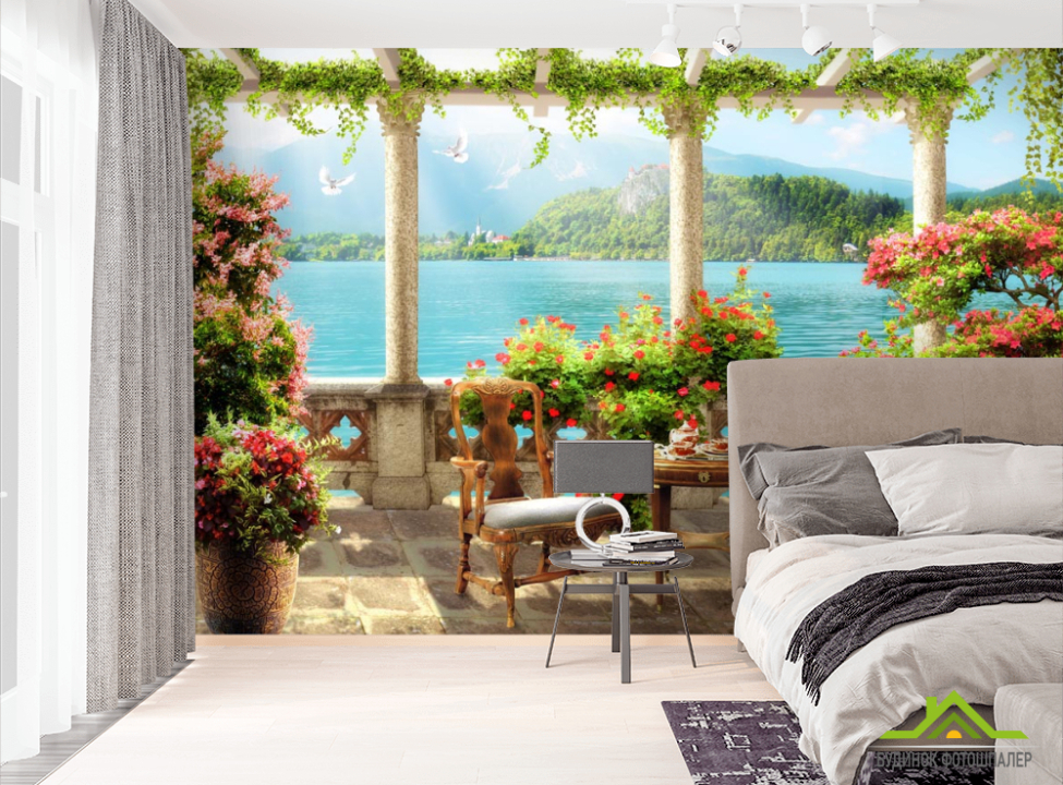 выбрать Фотообои Терраса Фотообои Фрески на стену