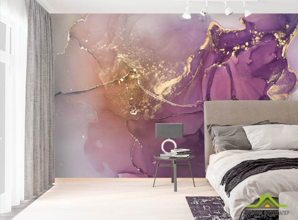 выбрать Фотошпалери рожевий флюїд арт Фотошпалери Fluid art на стіну