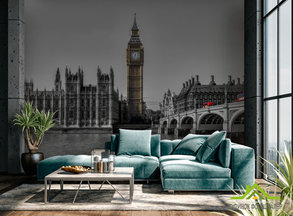 выбрать Фотообои Темза Фотообои Лондон на стену