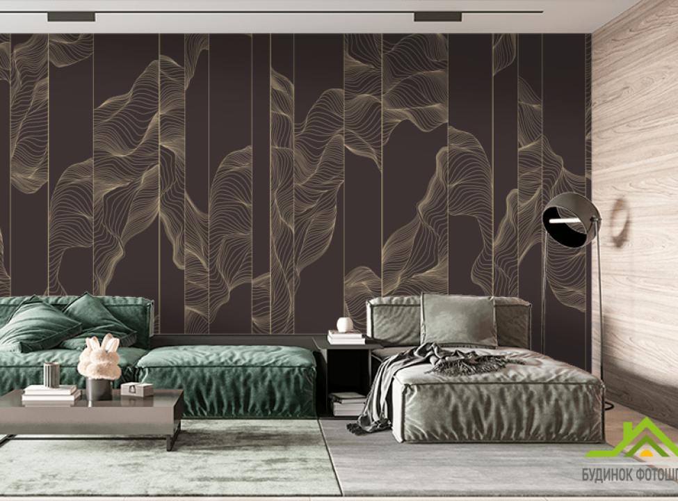 выбрать Фотообои абстракции Фотообои простые линии на стену