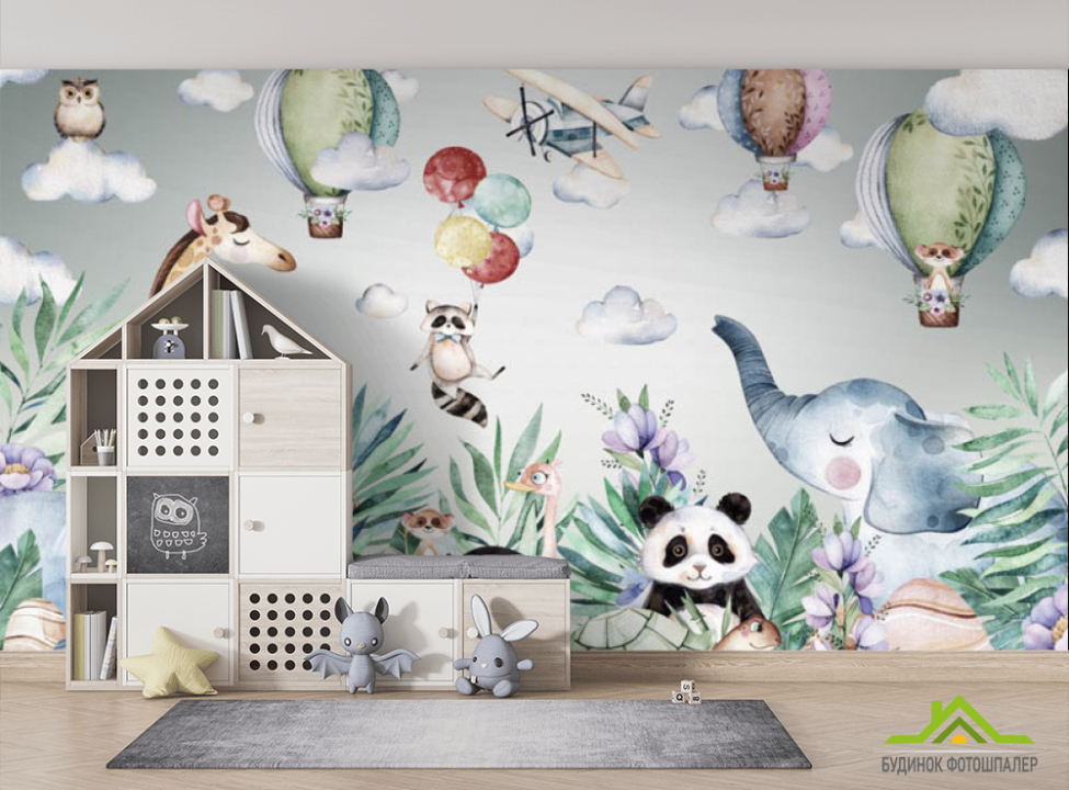 выбрать Фотошпалери Тварини Фотошпалери Little kids на стіну