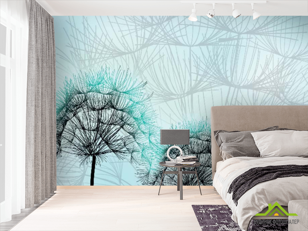 Фотообои Векторный одуванчик