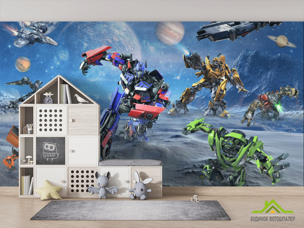 Фотообои Трансформеры в космосе