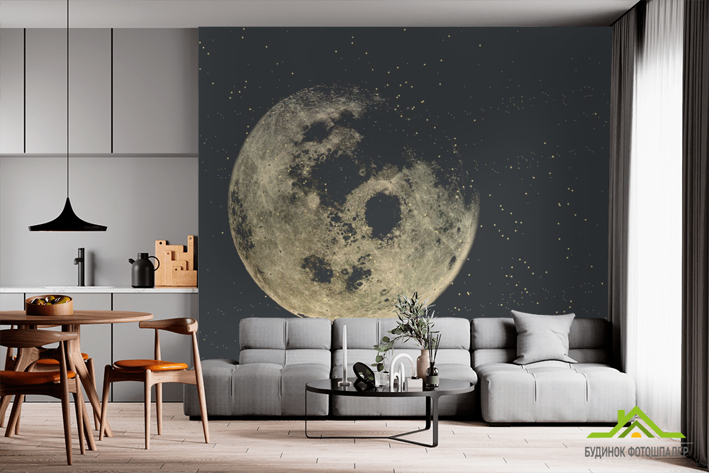 Фотошпалери космос золото