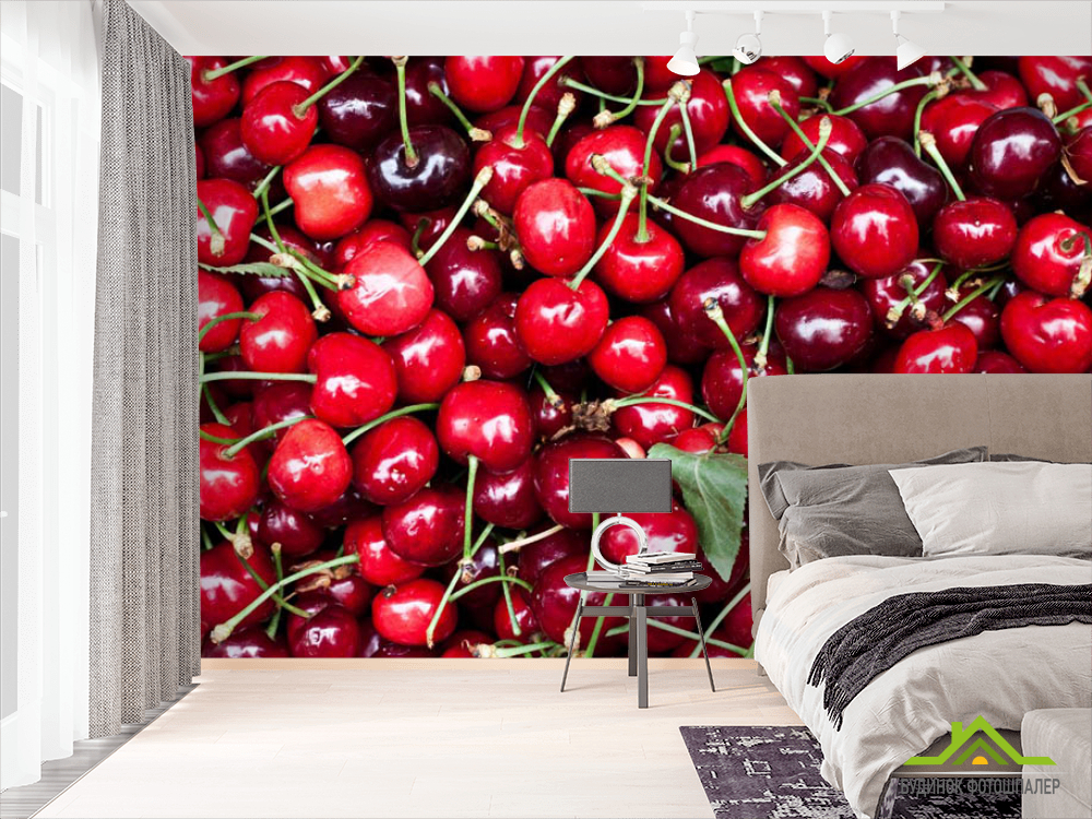 Фотошпалери ягоди черешні