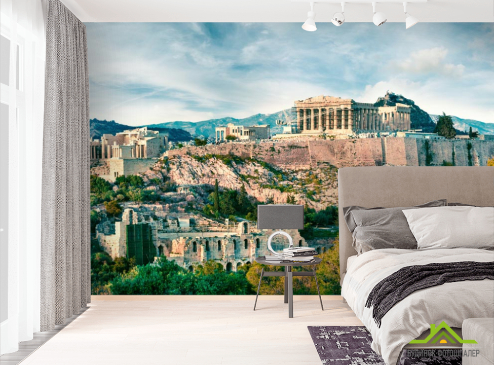 выбрать Фотошпалери старовинні будівлі в горах Фотошпалери Природа на стіну