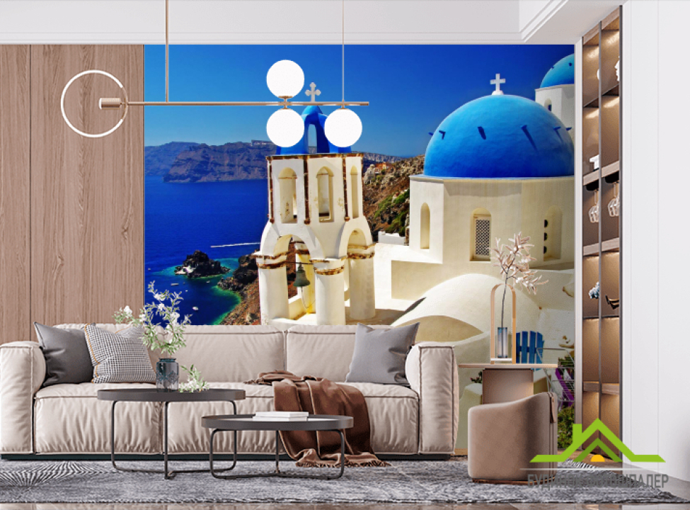 выбрать Фотошпалери замок над морем Фотошпалери Природа на стіну