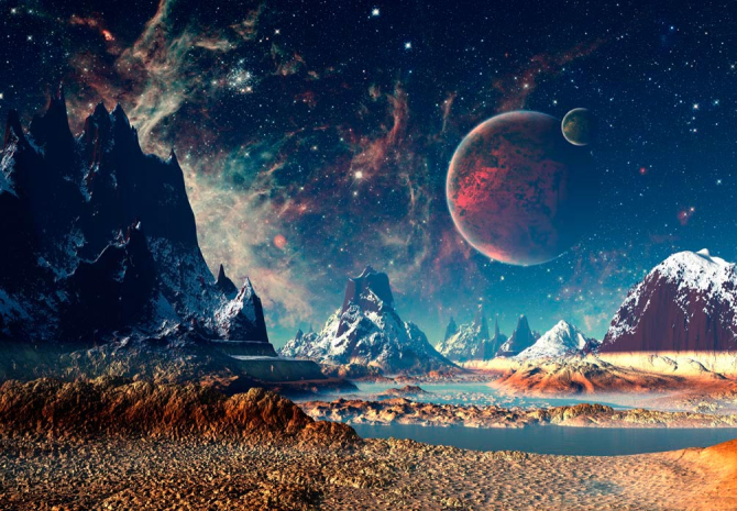 Фотошпалери Космос