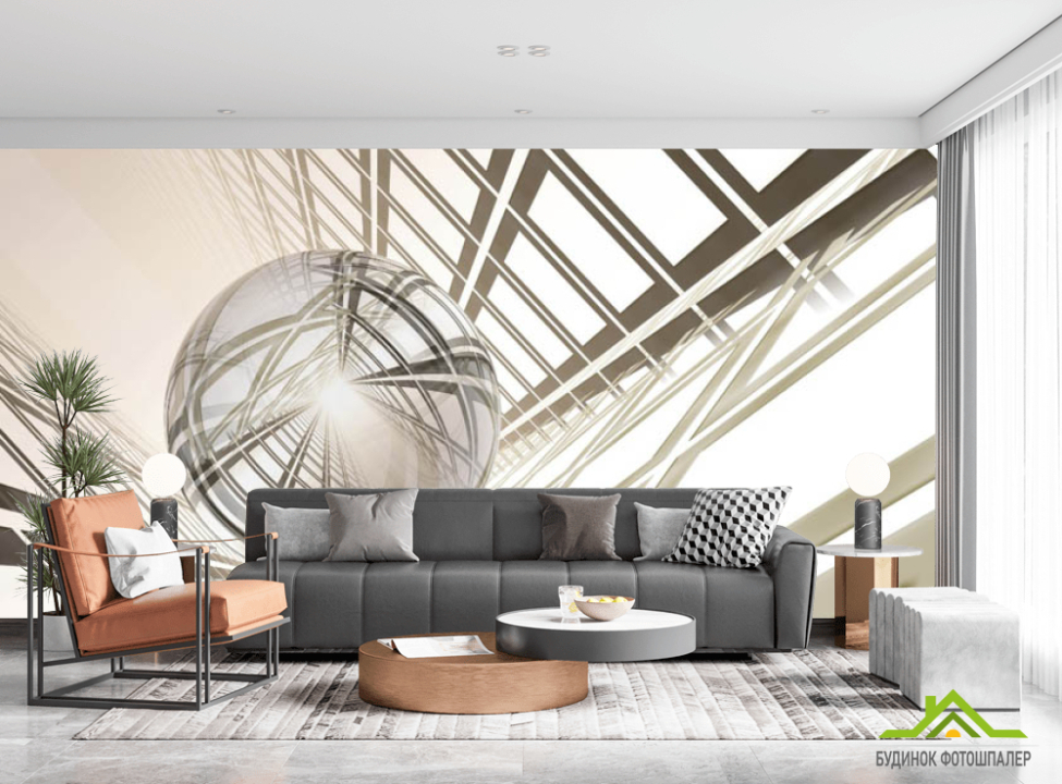 выбрать Фотообои 3d шар Фотообои 3Д на стену