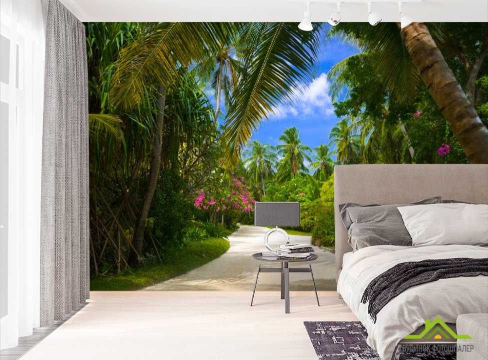 выбрать Фотошпалери пальмовий парк Фотошпалери Природа на стіну