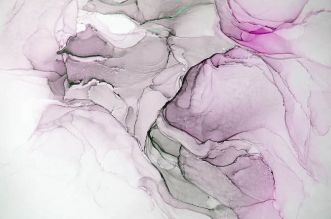 Фотошпалери розлучення fluid art рожеві