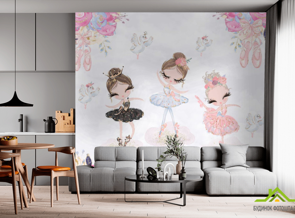 выбрать Фотообои принцессы с золотом Фотообои с золочением на стену