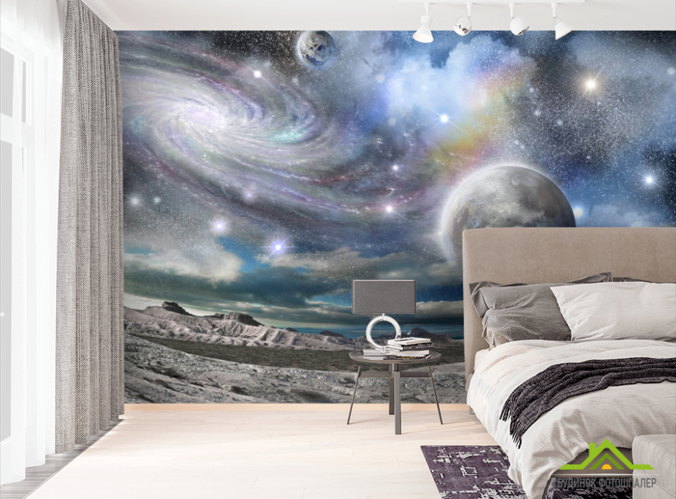 выбрать Фотошпалери Космос поблизу  на стіну