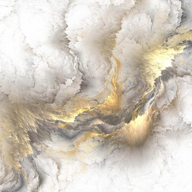 Фотообои Золотая абстракция 3д