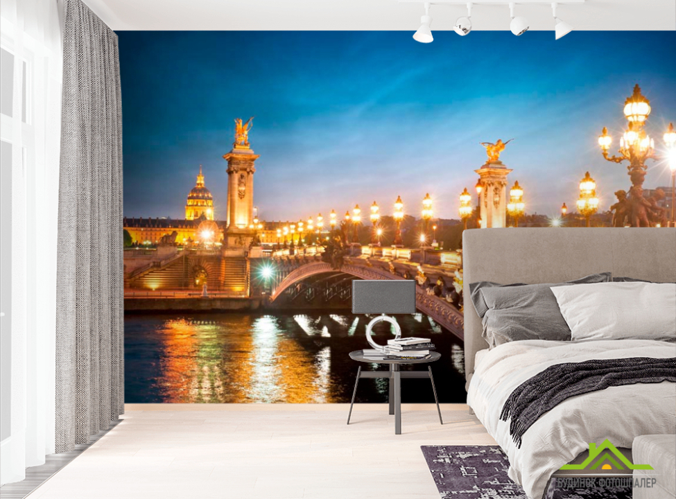 выбрать Фотошпалери Міст в Парижі Фотошпалери Париж на стіну