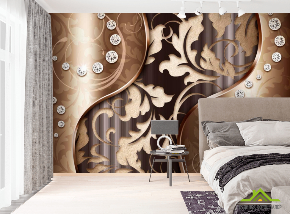 выбрать Фотошпалери 3d візерунок і камені Фотошпалери стереоскопічні на стіну