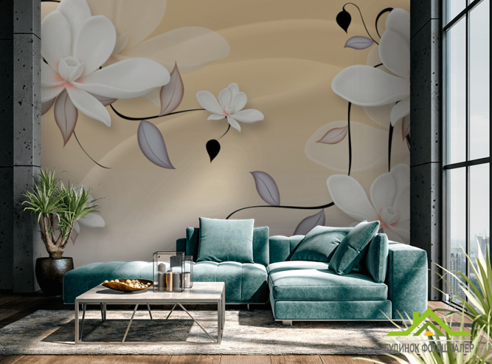 выбрать Фотообои Плюмерия барельеф Фотообои 3Д на стену