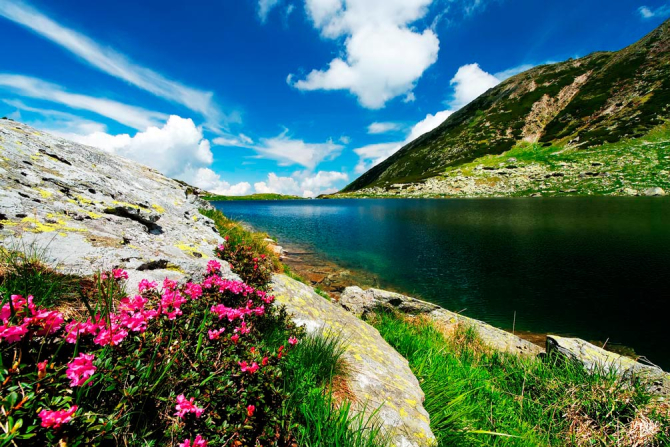 Фотообои Вода в горах