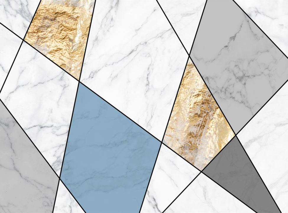 выбрать Фотообои геометрия Фотообои с золочением на стену