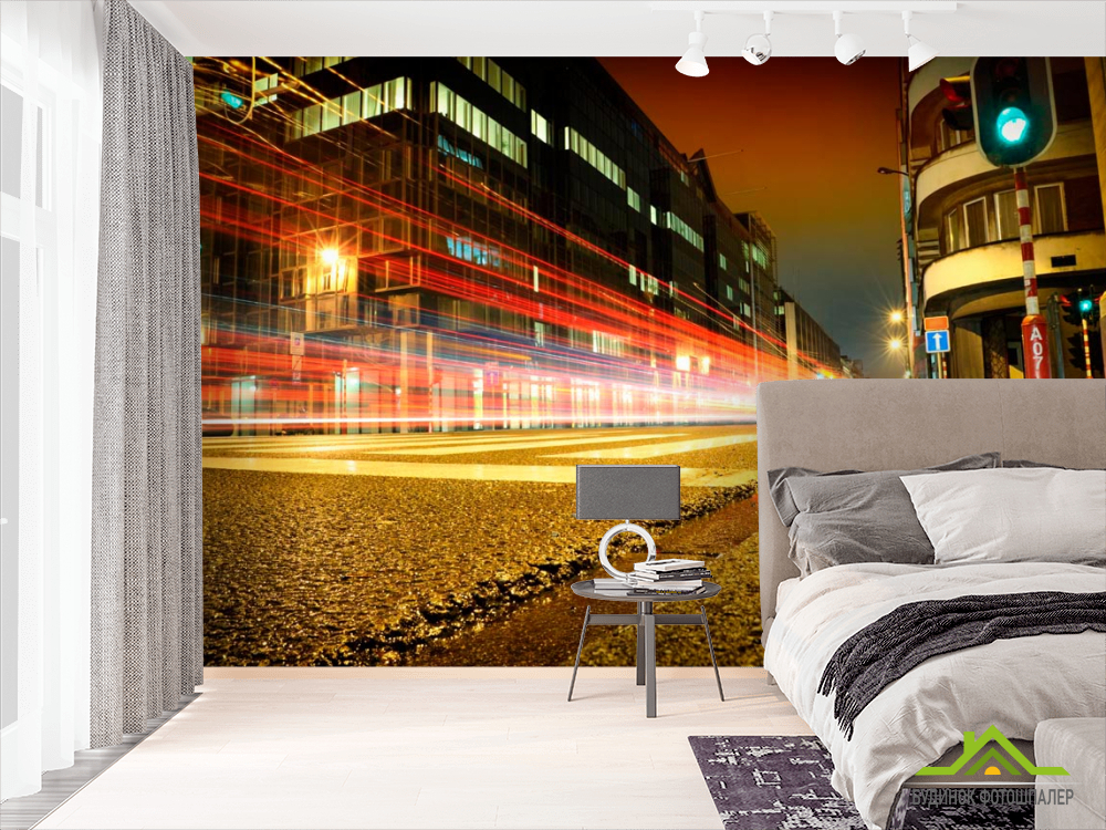 Фотошпалери Асфальт в кольорі