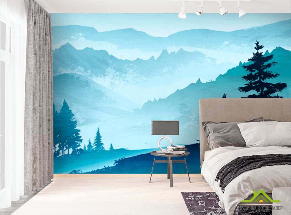 выбрать Фотошпалери Гори в скандинавському стилі Фотошпалери Природа на стіну