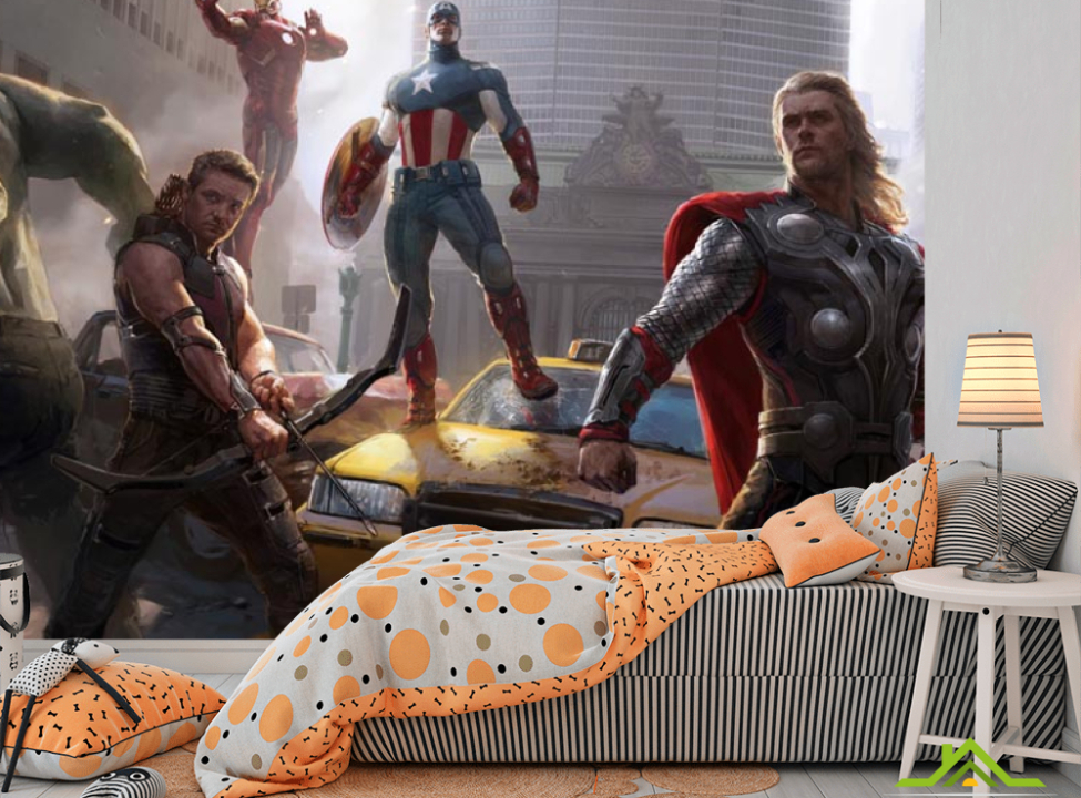 выбрать Фотообои Мстители. Часть 2. Фотообои Мстители на стену