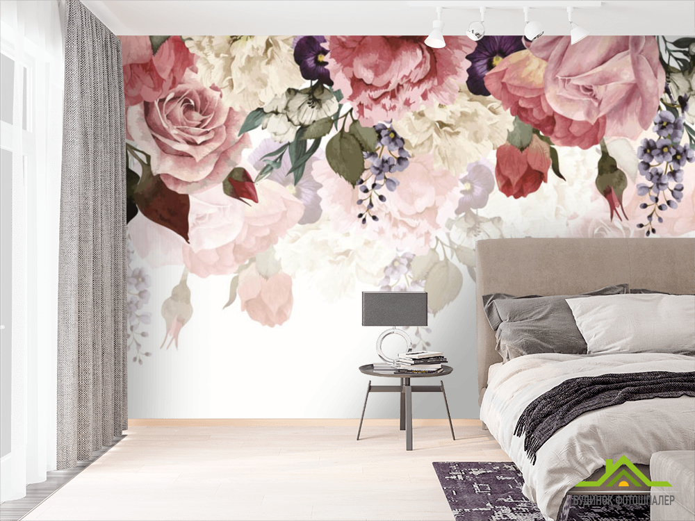 Фотообои Цветочное ассорти