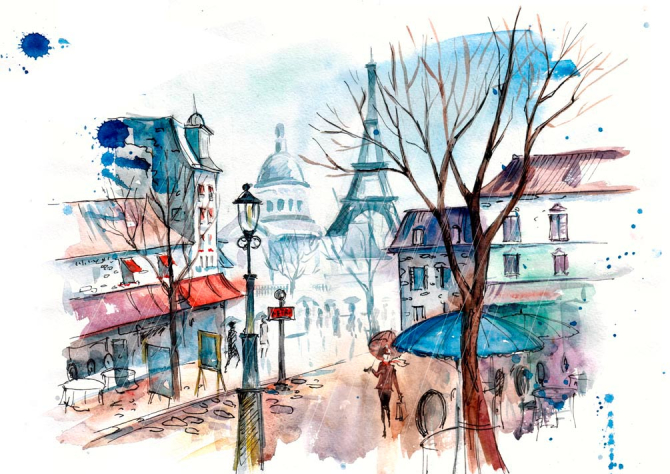 Фотообои Париж