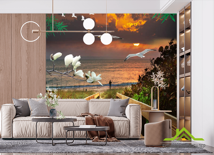 Фотошпалери Сходи на море