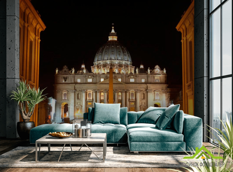 выбрать Фотообои Ночной Ватикан Фотообои Архитектура на стену