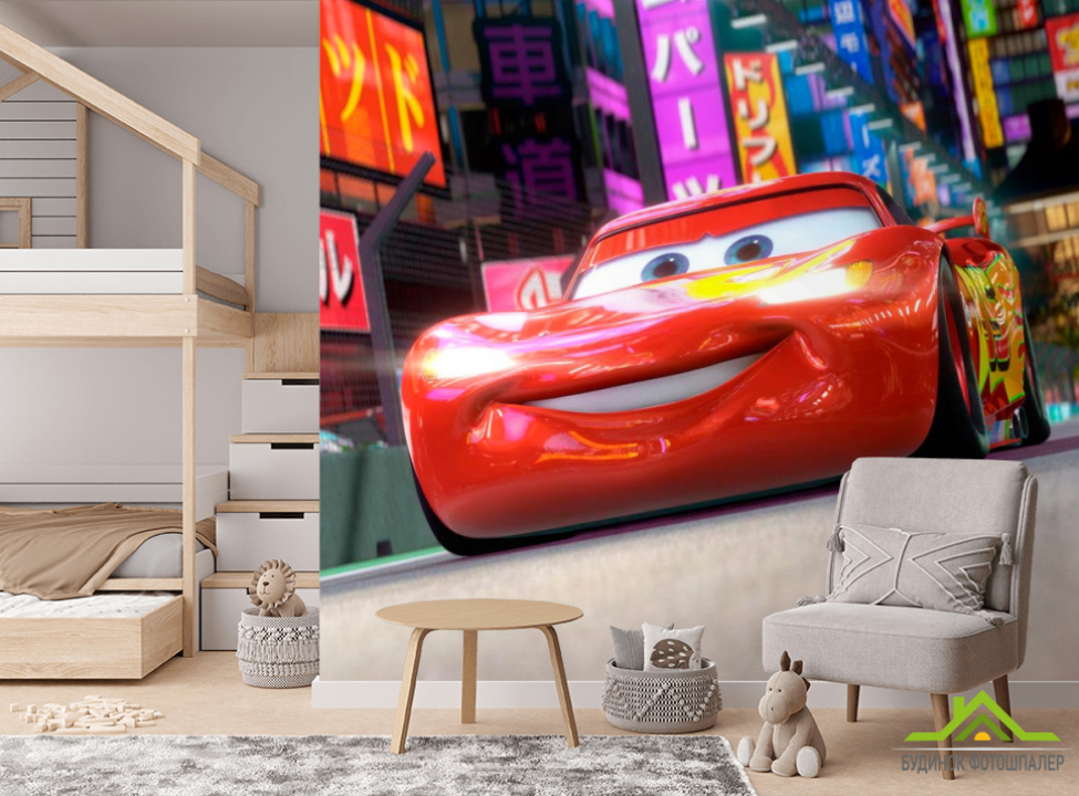 выбрать Фотошпалери Тачки Фотошпалери для малюків на стіну