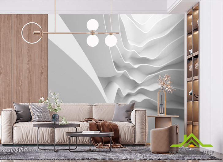 Фотошпалери Білі хвилі