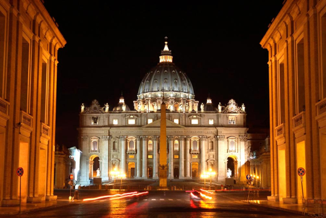 Фотошпалери Нічний Ватикан