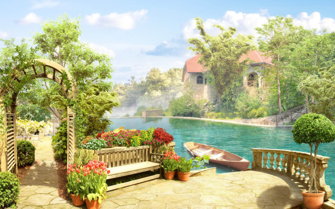 Фотошпалери Фреска