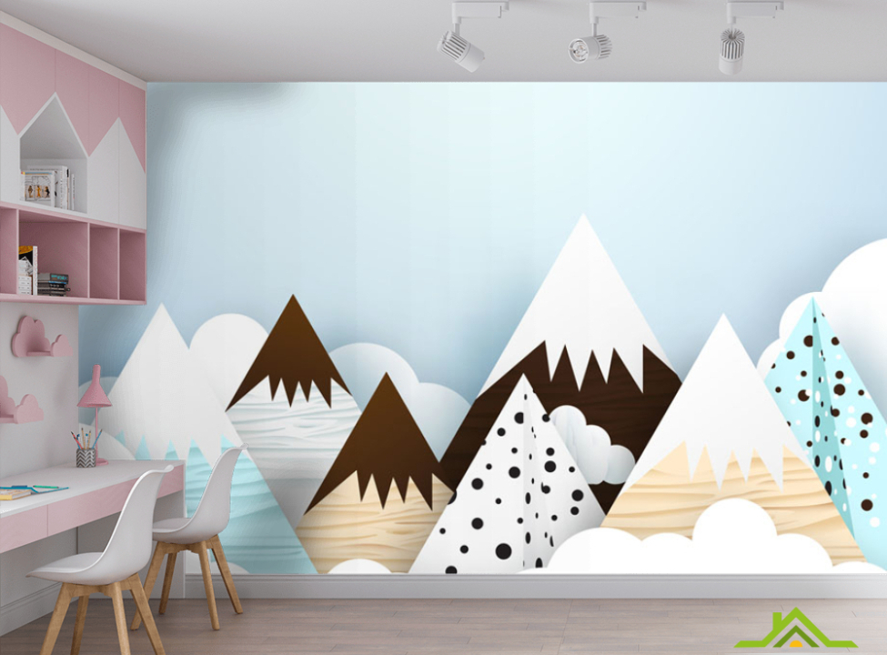 выбрать Фотообои Детские горы Фотообои Little kids на стену