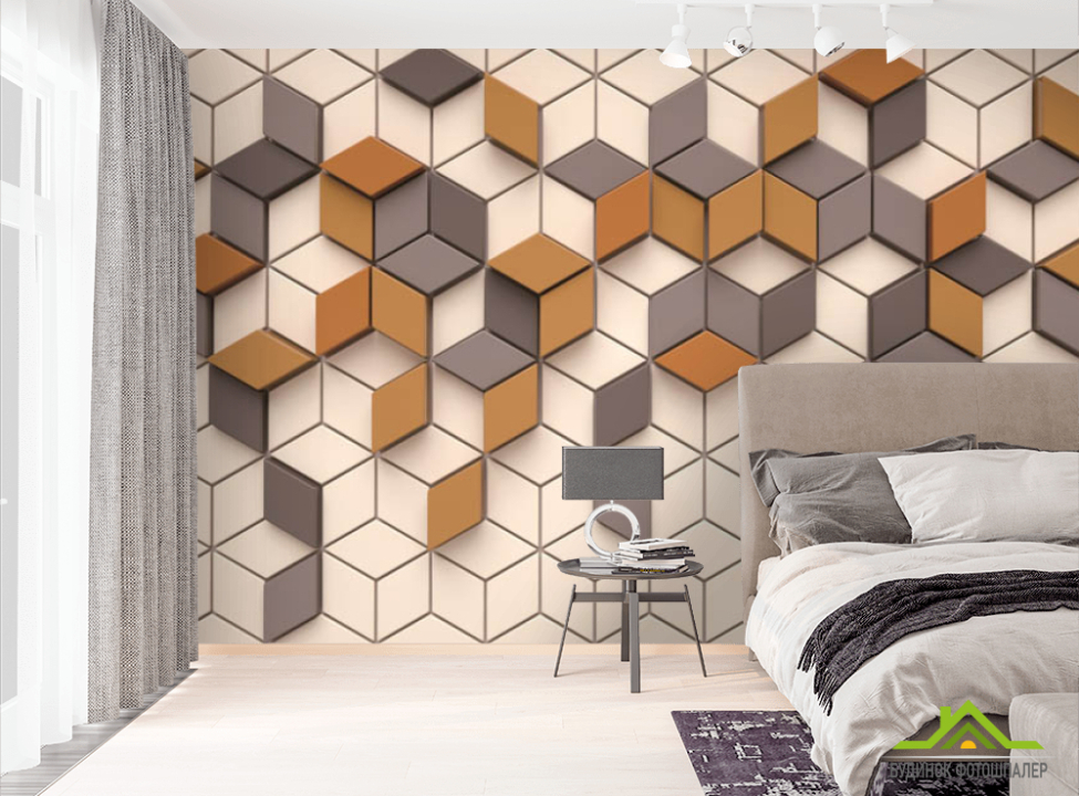 выбрать Фотошпалери геометрія Фотошпалери різні на стіну