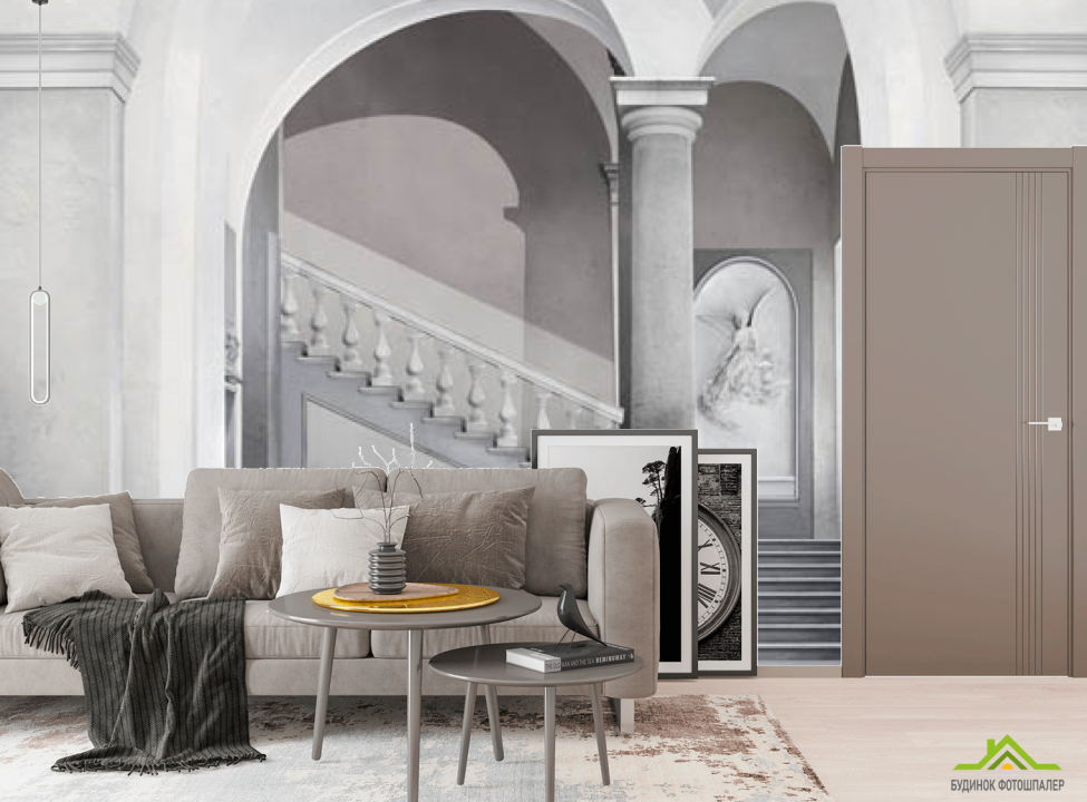 выбрать Фотообои Арки в замке Фотообои в коридор и прихожую на стену