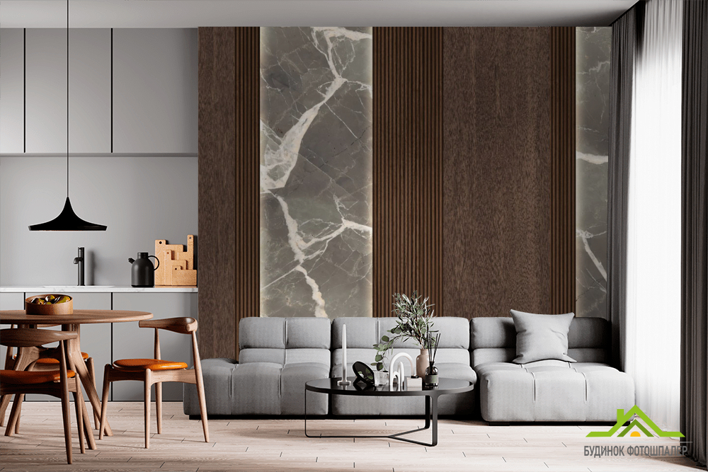 Фотошпалери 3д панелі