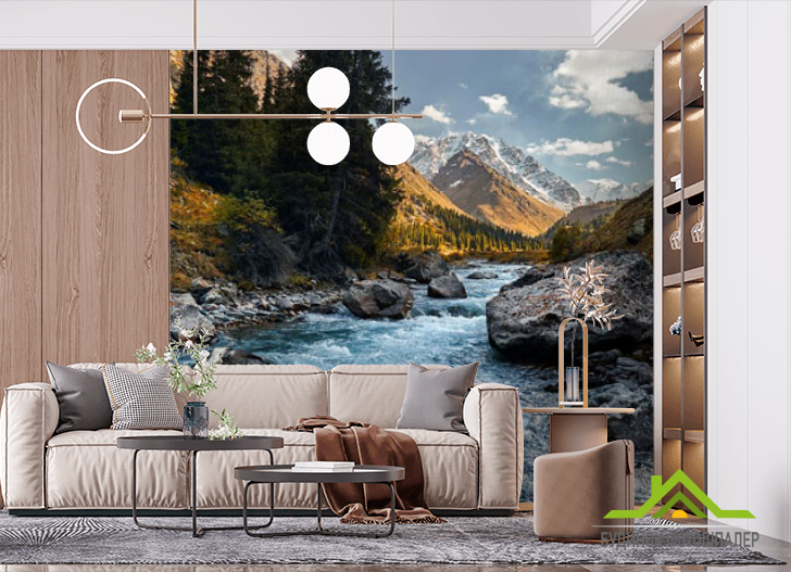 Фотообои Горный пейзаж