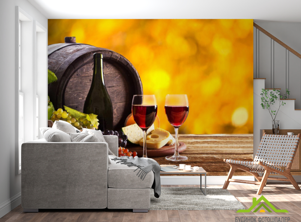 выбрать Фотообои вино в бочке Фотообои Еда и напитки на стену