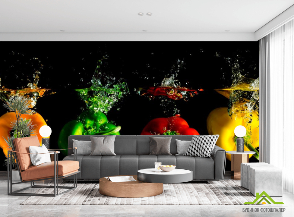 выбрать Фотообои Болгарский перец Фотообои Еда и напитки на стену