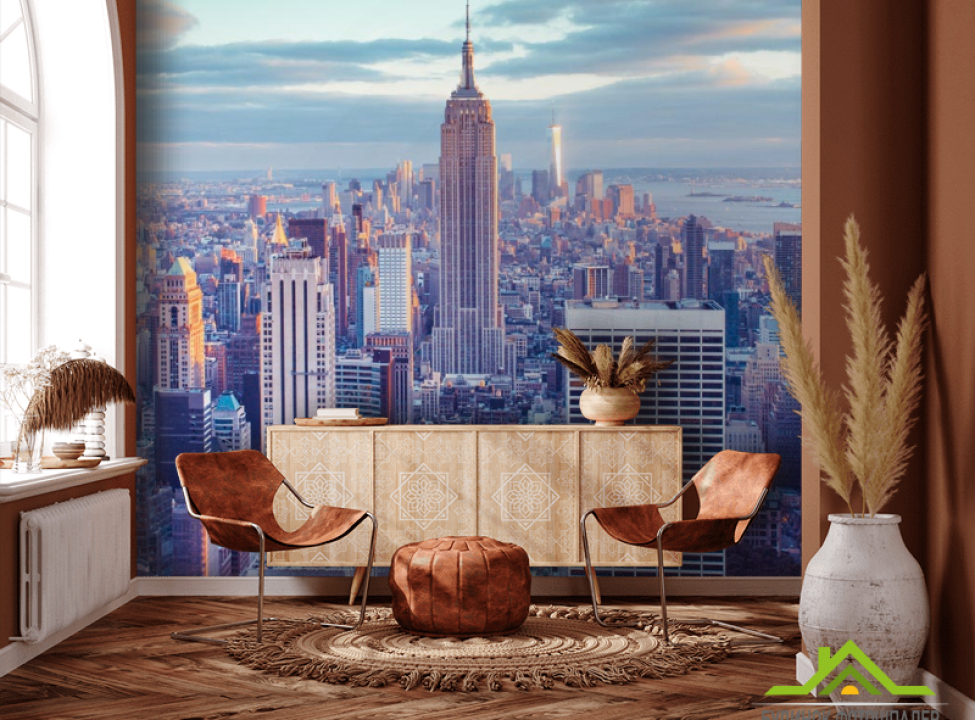 выбрать Фотошпалери висотки Нью Йорка Фотошпалери Місто на стіну